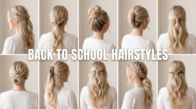 Easy and Trendy Back-to-School Hairstyles Worth Trying This Year