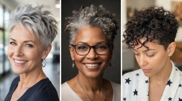 10 Short Curly Hairstyles for Women Over 50