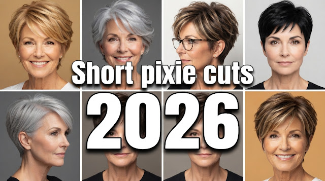 15 Pixie Cuts for Older Women over 60 Look Younger