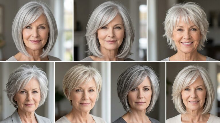 40 Short Bob Hairstyles for Women Over 40