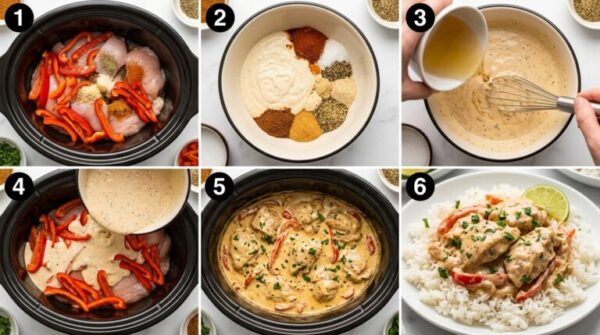 Easy Slow Cooker Thai Peanut Chicken (Plus 8 Ways to Serve It)