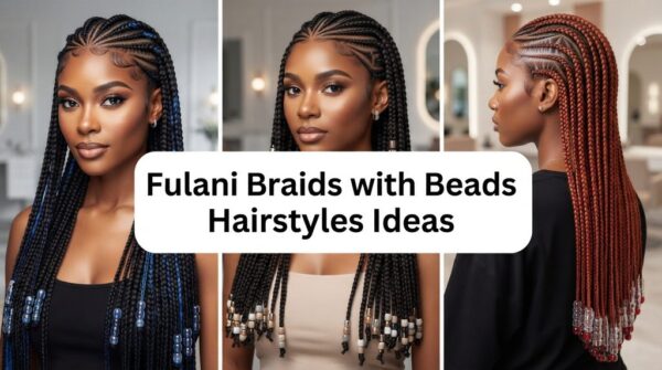 Fulani Braids with Beads Hairstyles Ideas