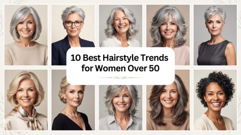 10 Best Hairstyle Trends for Women Over 50