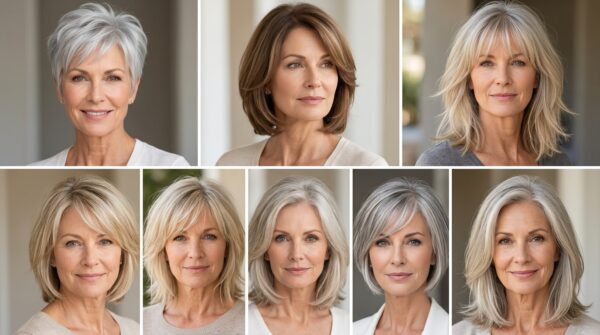 22 Flattering Haircuts for Thin Hair on Older Women